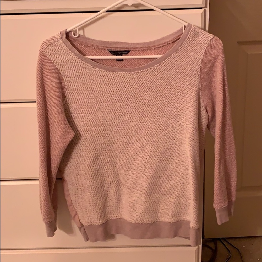Dusty Pink Knit Sweater